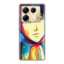 Чехлы Персонажи Аниме Наруто для Infinix Note 40 (AlphaPrint)