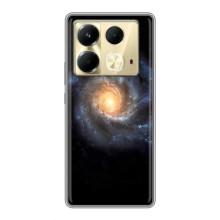 Чохли КОСМОС  на Infinix Note 40 – Чорна дира