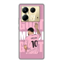 Чохли Лео Мессі в Маямі на Infinix Note 40 – GOAT MESSI