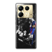 Чехлы Месси для Infinix Note 40 (AlphaPrint) (Lionel Messi)