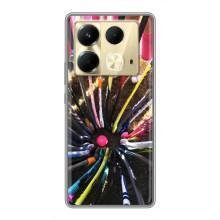 Чехлы с принтом Спортивная тематика для Infinix Note 40 – Флорбол