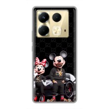 Чехол Disney Mouse Infinix Note 40 (PREMIUMPrint) (Семья Маусов)