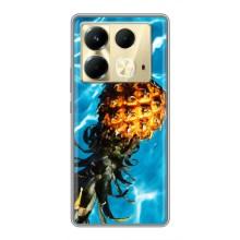Чохол з зображенням смачної їжі для Infinix Note 40 – Ананас