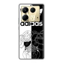 Чехол в стиле "Адидас" для Инфиникс Нот 40 – Adidas шнурки