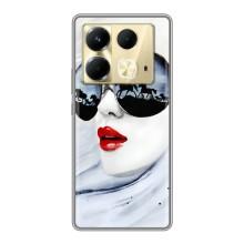 Чехол с картинкой Модные Девчонки Infinix Note 40 – Любительница коней