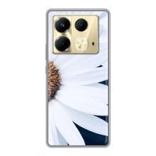 Чехол с ромашками на Infinix Note 40 – Пол ромашки