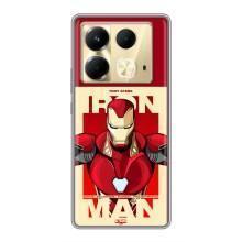Чохол Супергерой Залізна Людина на Infinix Note 40 – Iron man