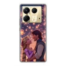 Чехол Рапунцель для Infinix Note 40 (Принцесса и принц)