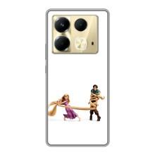 Чехол Рапунцель для Infinix Note 40 (Рапунцель и Флин)