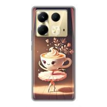 Чохол з мемом Тралалело тралала на Infinix Note 40 (Балерина капучина)