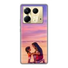 Чехол с мультфильмом Моана Infinix Note 40 (Моана и Симеа)