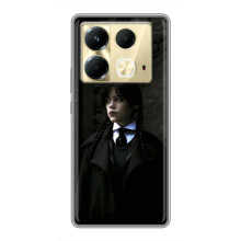 Чохол з дизайном Венздей 2 на Infinix Note 40 – Венздей в костюмі