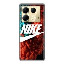 Чехол с логотипом Найк на Infinix Note 40 (Найк лого)