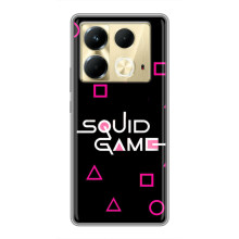 Чохол Гра в кальмара для Infinix Note 40 – Лого гра кальмара