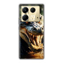 Чохол з картинкою 'Хижаки' для Infinix Note 40 (Крокодил)