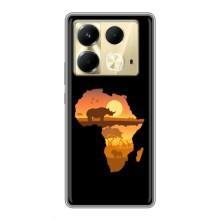 Летний Чехол на Infinix Note 40 – Карта