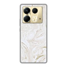 Мраморний чехол на Infinix Note 40 (VPrint) (Білий мрамор)