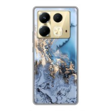 Мраморний чехол на Infinix Note 40 (VPrint) (Ніжний мрамор)