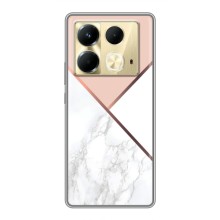 Мраморний чехол на Infinix Note 40 (VPrint) (Тройний мрамор)