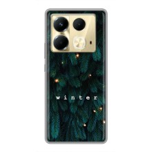 Новогодние, Праздничные Чехлы для Infinix Note 40 - 2024 год (Winter)