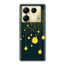 Силиконовые Чехлы Любимому человеку для Infinix Note 40 – Ночной город