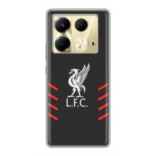 Силиконовые Чехлы принт Футбол на Infinix Note 40 – Эмблема Liverpool