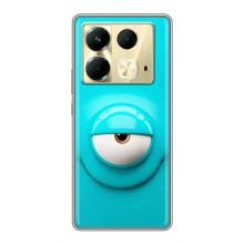 Силиконовые Чехлы (смешные стикеры) для Infinix Note 40 – Одноглазик
