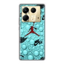 Силиконовый Чехол Nike Air Jordan на Инфиникс Нот 40 – Джордан Найк