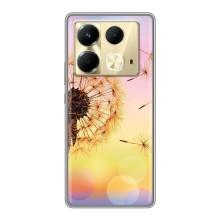Силіконовий Чохол з кульбабками на Infinix Note 40 – Квітка-кульбаба