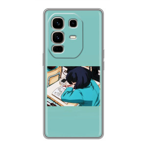 Чехол с персонажами АНИМЕ на Infinix Note 50 Pro Plus – Аканэ Тэндо