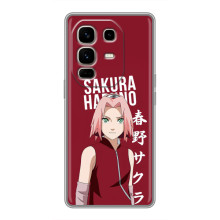 Чохли Персонажі Аніме Наруто для Infinix Note 50 Pro Plus (AlphaPrint) (Аніме Сакура)