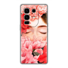 Чехлы (ART) Цветы на Infinix Note 50 Pro Plus (VPrint)