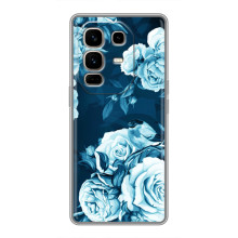Чехлы (ART) Цветы на Infinix Note 50 Pro Plus (VPrint) (Блактині бутони)