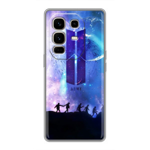 Чохли BTS для Infinix Note 50 Pro Plus (AlphaPrint)