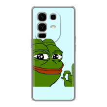 Чохли з зображенням Жаба Мем на Infinix Note 50 Pro Plus – Жаба все ОК