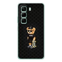 Чехлы Мишка Тедди для Ноут 50 Про Плюс – GUCCI Teddy