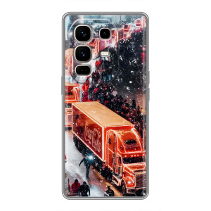 Чехлы на Новый Год Infinix Note 50 Pro Plus – Кока Кола