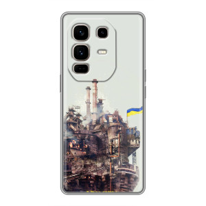 Чехлы на военную тематику для Infinix Note 50 Pro Plus – Азовсталь