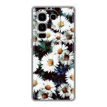 Чохол з картинкою (Стильні) Ноте 50 Про Плюс - (AlphaPrint) (Ромашки)
