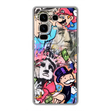 Чехлы с крутыми принтами для Infinix Note 50 Pro Plus - (PREMIUMPrint) (Monopoly man)