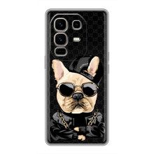Чехлы с крутыми принтами для Infinix Note 50 Pro Plus - (PREMIUMPrint) (Стильная собака)