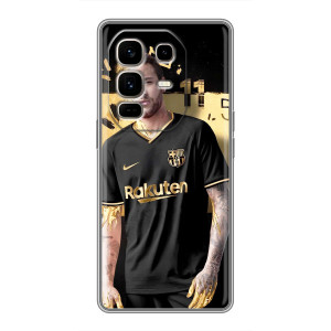 Силіконовий Чохол для Infinix Note 50 Pro Plus – Gold Neymar