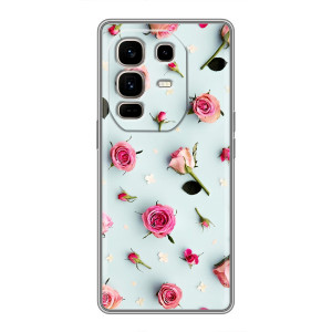Чохли з принтом Троянд для Infinix Note 50 Pro Plus – Різні квіти