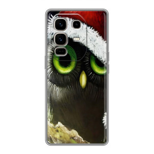 Чохли з принтом СОВИ для Infinix Note 50 Pro Plus – Новорічна Сова