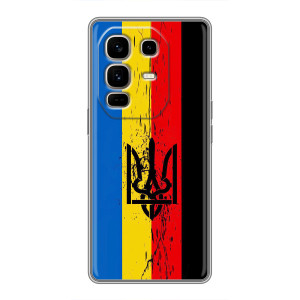 Чохли УПА (Червоно-Чорний) на Infinix Note 50 Pro Plus – Прапор УПА