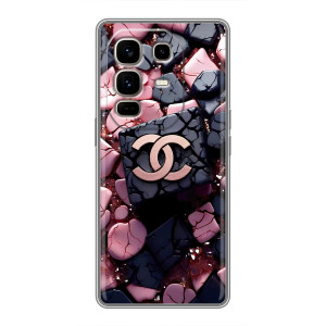 Чехол (Dior, Prada, YSL, Chanel) для Infinix Note 50 Pro Plus – Шанель