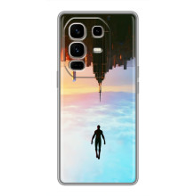 Чохол з людиною павуком для Infinix Note 50 Pro Plus - (AlphaPrint) (Людина павук)