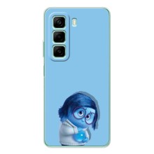 Чехол Головоломка для Infinix Note 50 Pro Plus - (AlphaPrint) – Печаль
