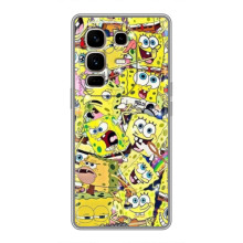 Чехол Губка Боб для Ноте 50 Про Плюс (Эмоции Спанч Боба)