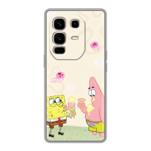 Чехол Губка Боб для Ноте 50 Про Плюс (Патрик и Боб)
